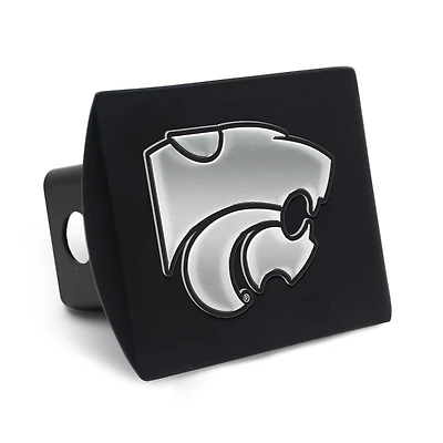 WinCraft Kansas State Wildcats Premium Metal Chrome Logo Hitch Cover