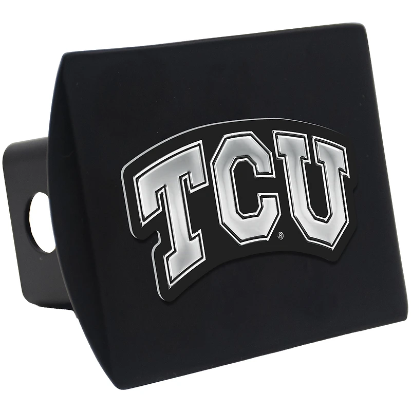 WinCraft TCU Horned Frogs Premium Metal Chrome Logo Hitch Cover