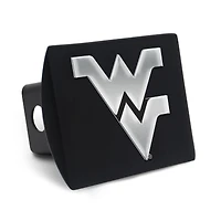 WinCraft West Virginia Mountaineers Premium Metal Chrome Logo Universal Hitch Cover