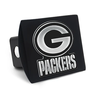 WinCraft Green Bay Packers Premium Metal Chrome Logo Universal Hitch Cover