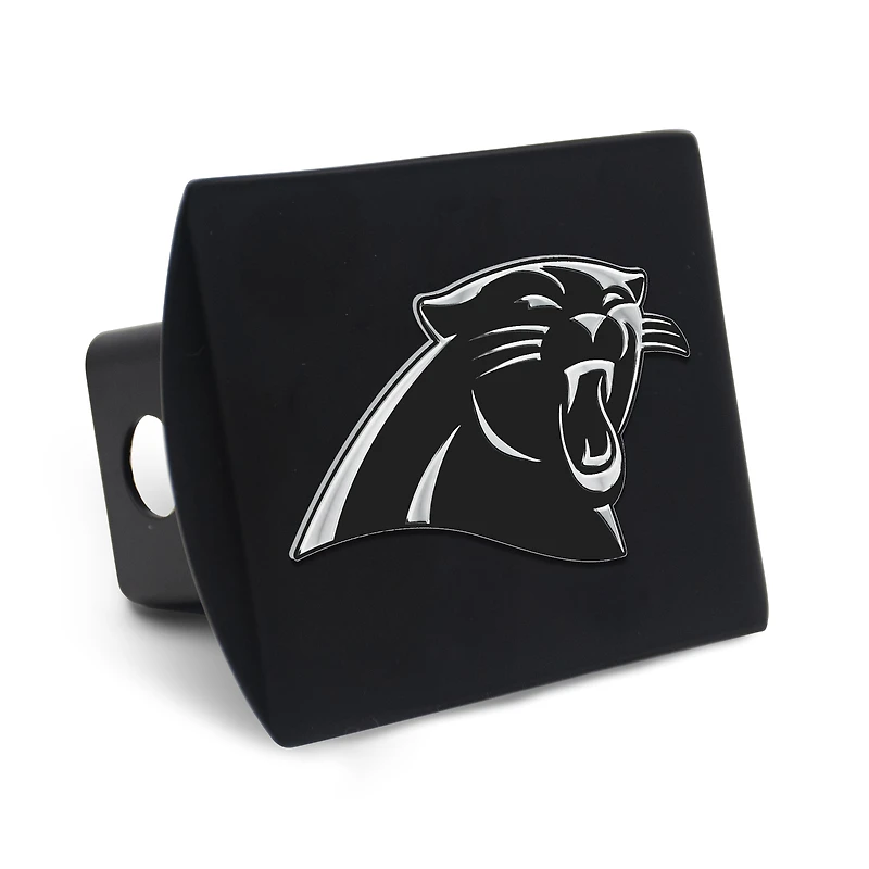 WinCraft Carolina Panthers Premium Metal Chrome Logo Hitch Cover