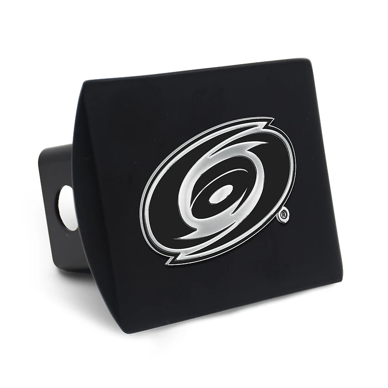 WinCraft Carolina Hurricanes Premium Metal Chrome Logo Universal Hitch Cover