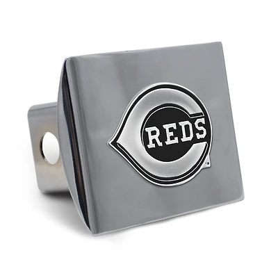 WinCraft Cincinnati Reds Premium Metal Chrome Hitch Cover