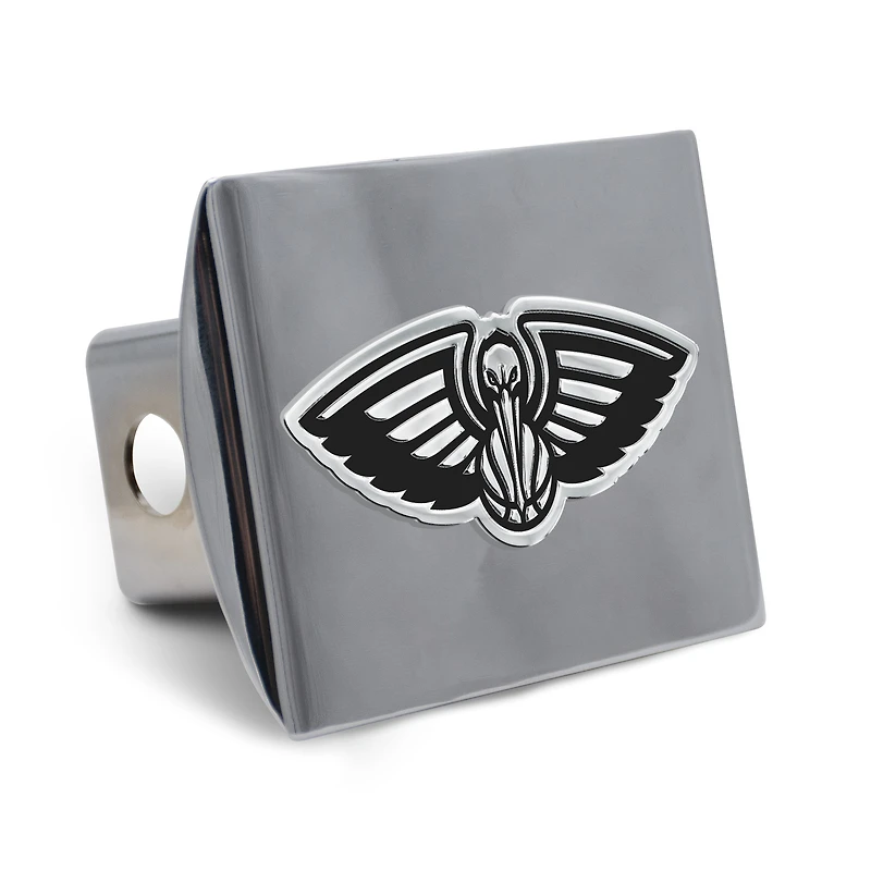 WinCraft New Orleans Pelicans Premium Metal Chrome Hitch Cover