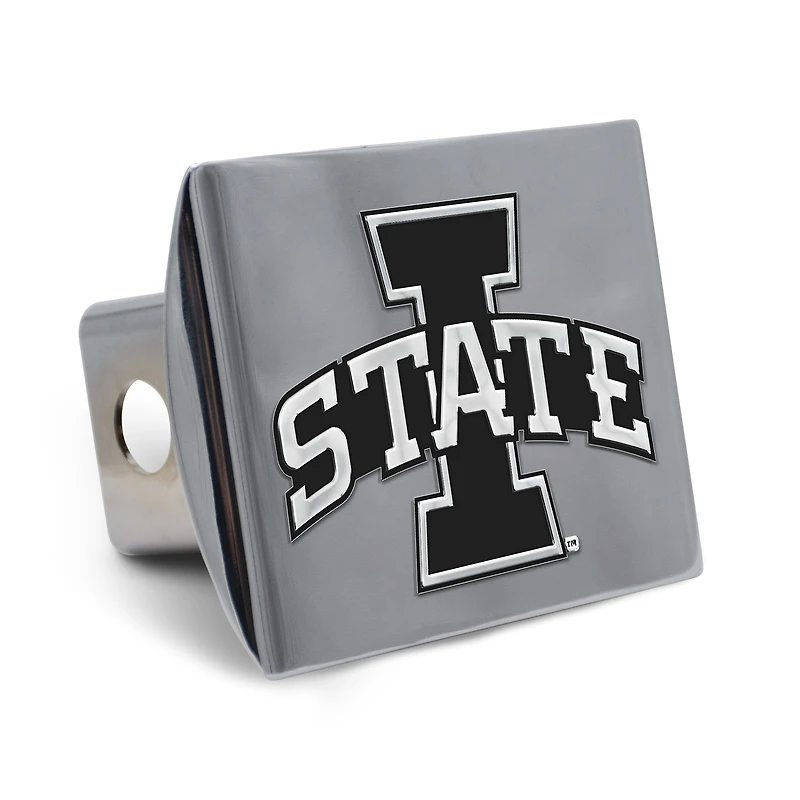 WinCraft Iowa State Cyclones Premium Metal Chrome Hitch Cover