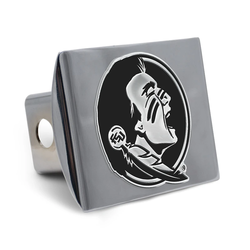 WinCraft Florida State Seminoles Premium Metal Chrome Hitch Cover