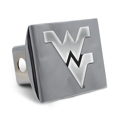 WinCraft West Virginia Mountaineers Premium Metal Chrome Hitch Cover