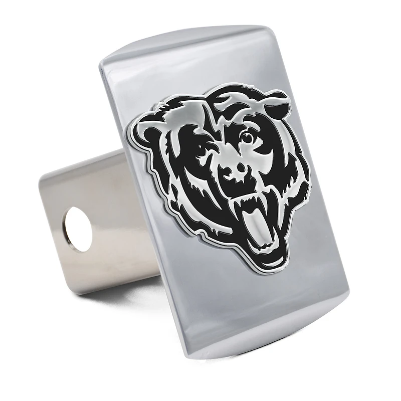 WinCraft Chicago Bears Premium Metal Chrome Hitch Cover