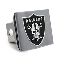 WinCraft Las Vegas Raiders Premium Metal Chrome Hitch Cover
