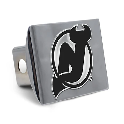 WinCraft New Jersey Devils Premium Metal Chrome Hitch Cover