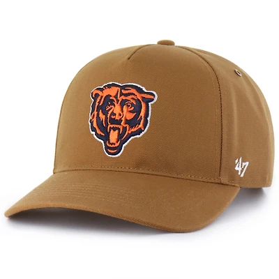 Men's Carhartt x '47  Brown Chicago Bears Hitch Adjustable Hat