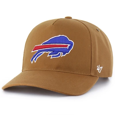 Men's Carhartt x '47  Brown Buffalo Bills Hitch Adjustable Hat