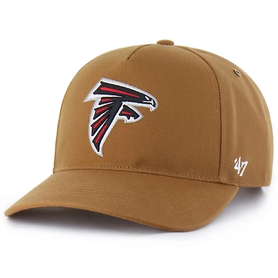Men's Carhartt x '47  Brown Atlanta Falcons Hitch Adjustable Hat