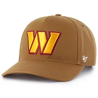 Men's Carhartt x '47  Brown Washington Commanders Hitch Adjustable Hat