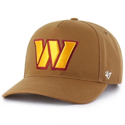 Men's Carhartt x '47  Brown Washington Commanders Hitch Adjustable Hat
