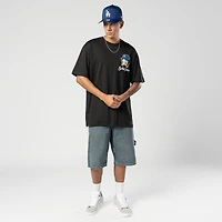 Men's New Era x Bella Doña  Black Los Angeles Dodgers Betty Boop Oversized T-Shirt