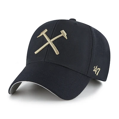 Men's '47 Navy West Ham United MVP Adjustable Hat