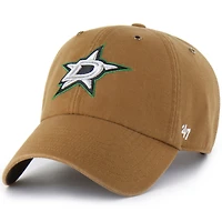 Men's Carhartt x '47 Brown Dallas Stars Clean Up Adjustable Hat