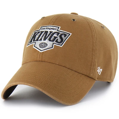 Men's Carhartt x '47 Brown Los Angeles Kings Clean Up Adjustable Hat