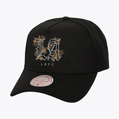 Unisex Mitchell & Ness Black LAFC Playmaker Pro Pinch Snapback Hat