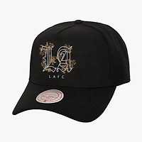 Unisex Mitchell & Ness Black LAFC Playmaker Pro Pinch Snapback Hat