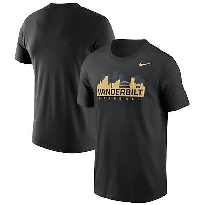 Men's Nike Black Vanderbilt Commodores 2025 Baseball Game Week Legend T-Shirt
