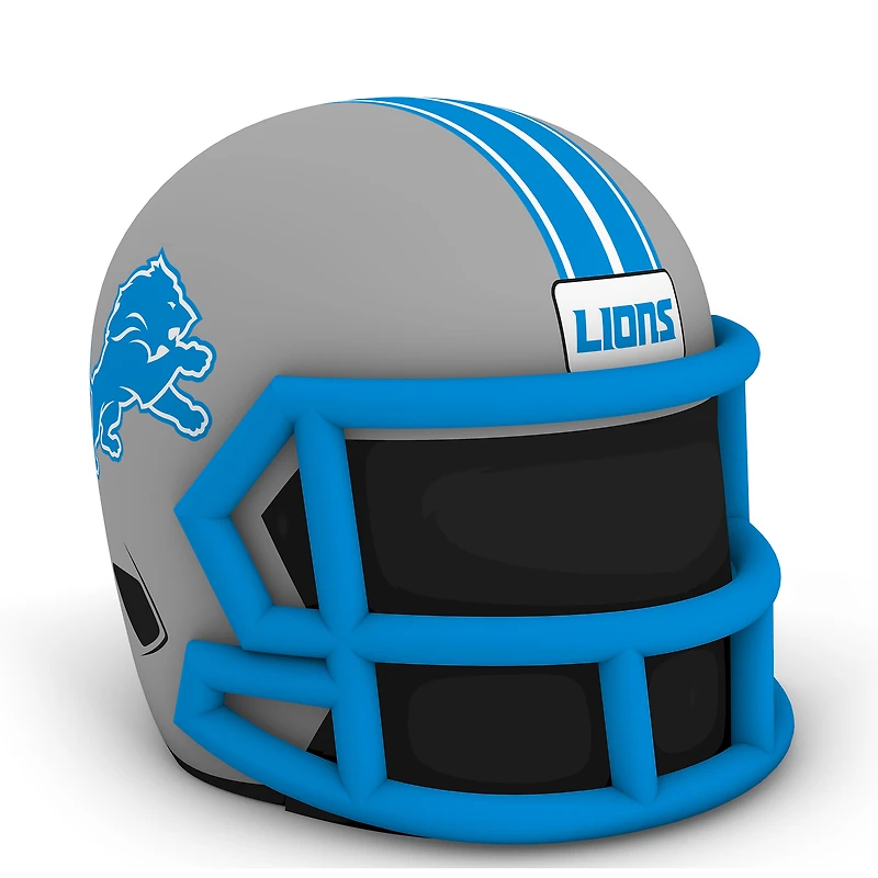 Silver Detroit Lions Inflatable Helmet
