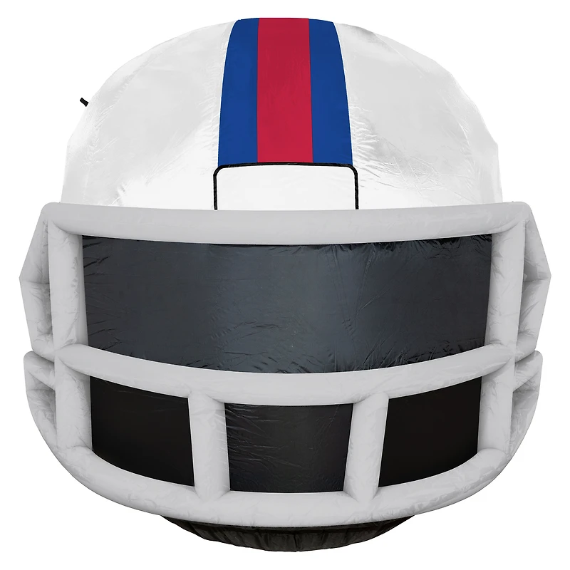 White Buffalo Bills 4' Inflatable Retro Helmet