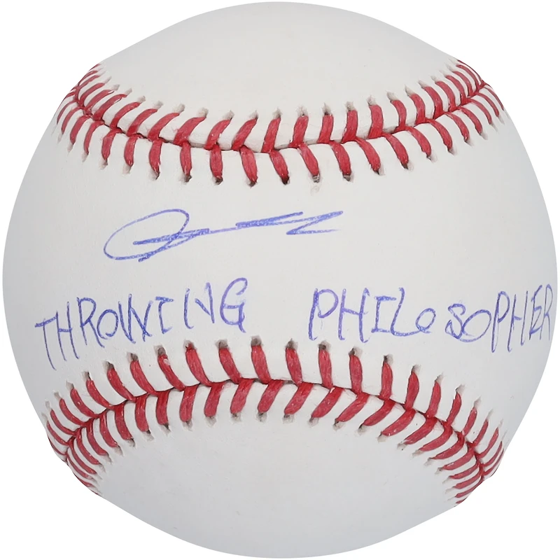 Shota Imanaga Chicago Cubs Autographed Baseball with "Throwing Philosopher" Inscription