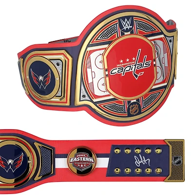 Alexander Ovechkin Washington Capitals Autographed WWE Legacy Title Belt