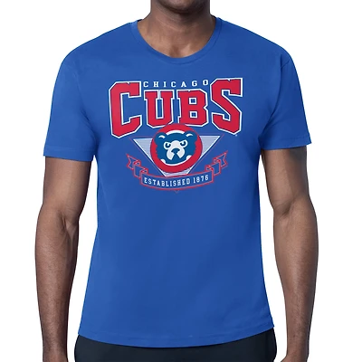 Men's Starter Royal Chicago Cubs ‘80s Inspired T-Shirt