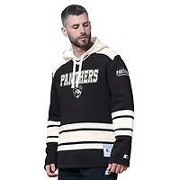 Men's Starter  Black Florida Panthers Slapshot Fashion Hoodie