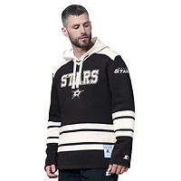 Men's Starter  Black Dallas Stars Slapshot Fashion Hoodie