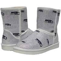 Women's Cuce  Seattle Seahawks Logo Pull on Ankle Boots