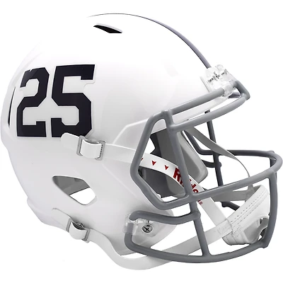 Penn State Nittany Lions Riddell White #25 Speed Full-Size Replica Football Helmet