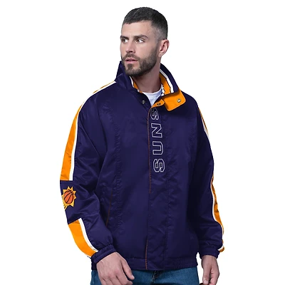 Men's Starter  Purple Phoenix Suns Freestyle Lightweight Full-Zip Jacket