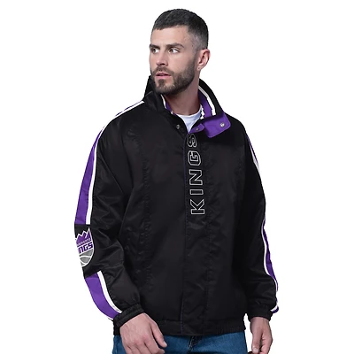 Men's Starter  Purple Sacramento Kings Freestyle Lightweight Full-Zip Jacket