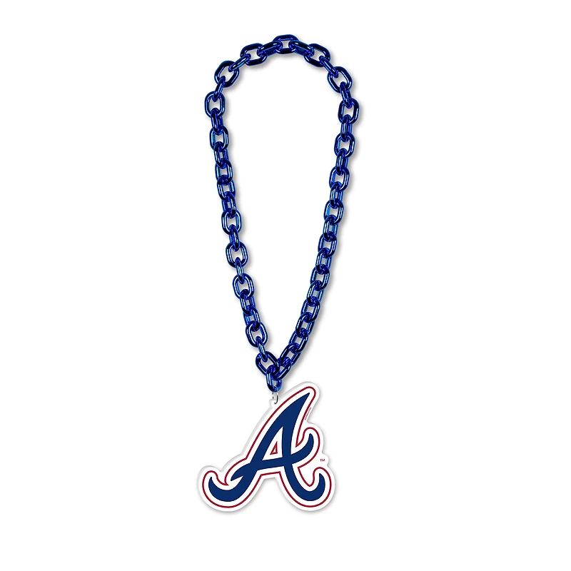 WinCraft  Atlanta Braves Big Chain Necklace