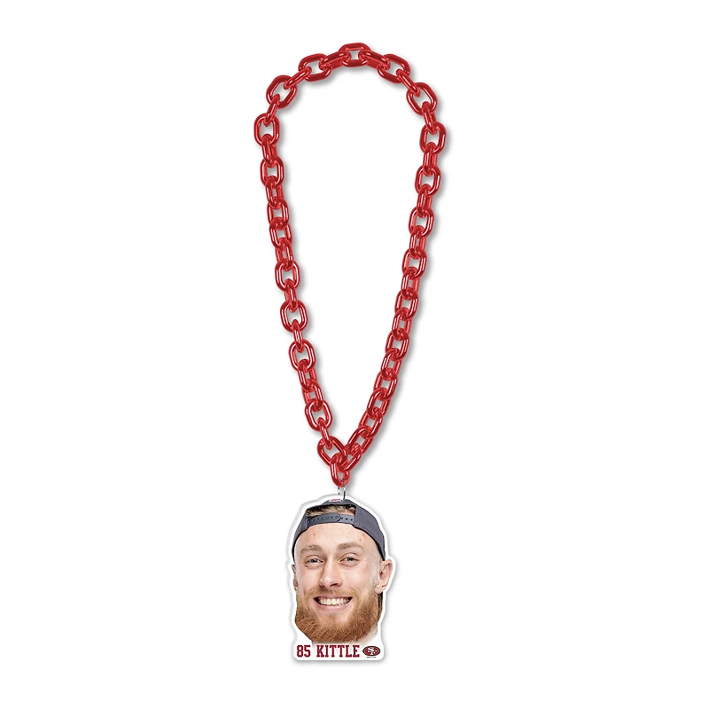 WinCraft George Kittle San Francisco 49ers Big Chain Necklace