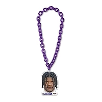 WinCraft Lamar Jackson Baltimore Ravens Big Chain Necklace