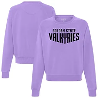 Women's Sportiqe Violet Golden State Valkyries Ashlyn Raglan Sweatshirt
