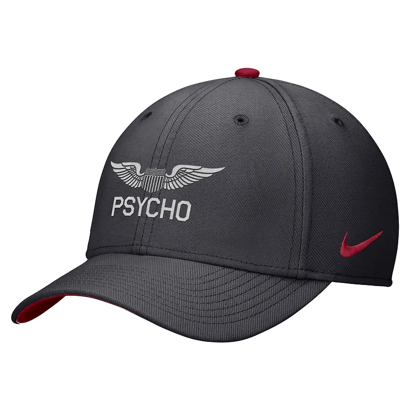 Men's Nike Anthracite Air Force Falcons Rivalry Swoosh Flex Hat