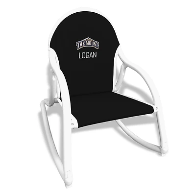 Chad & Jake Mount St. Mary's Mountaineers Children's Personalized Rocking Chair