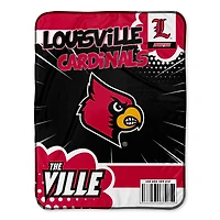 Chad & Jake Louisville Cardinals 30" x 40" Comic Theme Baby Blanket