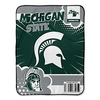 Chad & Jake Michigan State Spartans 30" x 40" Comic Theme Baby Blanket