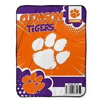 Chad & Jake Clemson Tigers 30" x 40" Comic Theme Baby Blanket