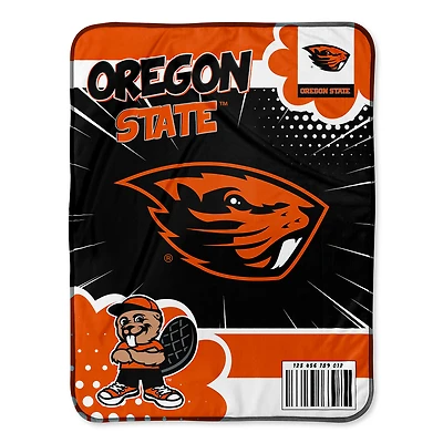 Chad & Jake Oregon State Beavers 30" x 40" Comic Theme Baby Blanket
