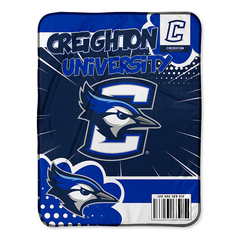 Chad & Jake Creighton Bluejays 30" x 40" Comic Theme Baby Blanket