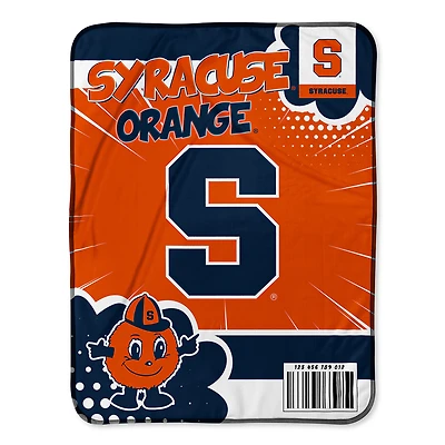 Chad & Jake Syracuse Orange 30" x 40" Comic Theme Baby Blanket