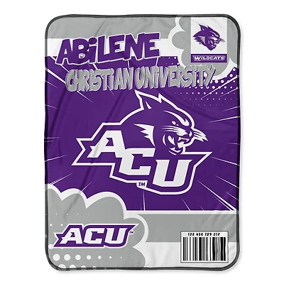 Chad & Jake Abilene Christian University Wildcats 30" x 40" Comic Theme Baby Blanket